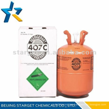 high purity r407 refrigerant mixed refrigerant gas